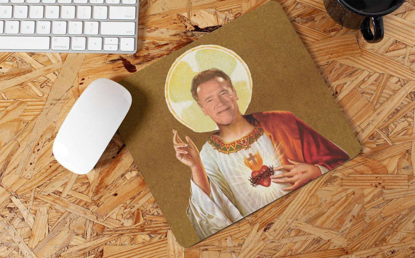 Saint Arnold Schwarzenegger Mouse Pad Arnold Schwarzenegger Mousepad