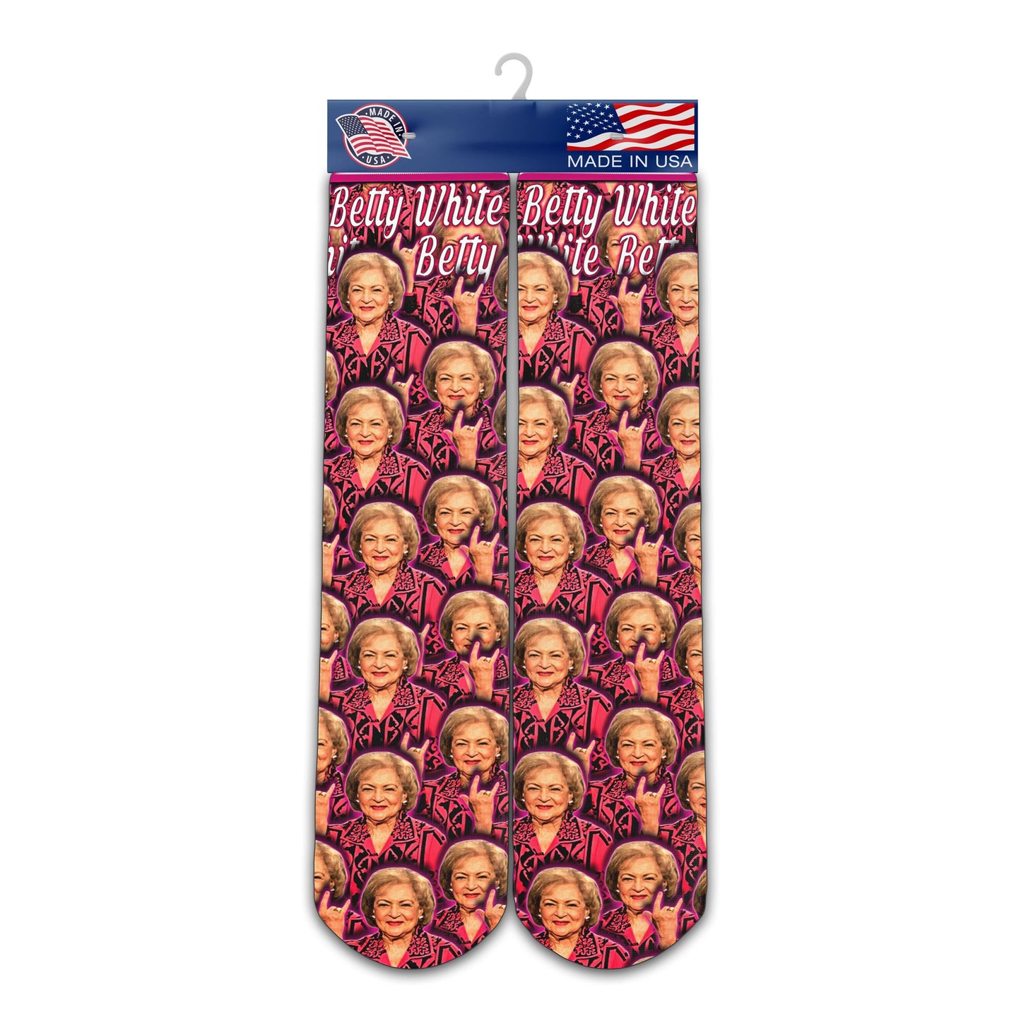 Betty White Socks Golden Girls Socks Fun Betty White Gift