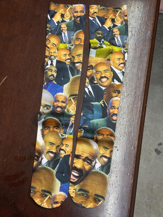 Steve Harvey Socks Family Feud Socks Steve Harvey Stockings