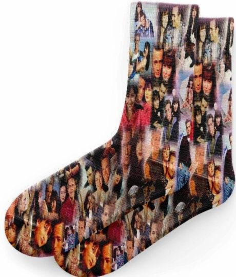 Beverly Hills 90210 socks Luke Perry Socks