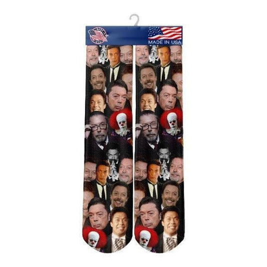 Tim Curry Socks - Custom Socks - Tim Curry Fan Socks