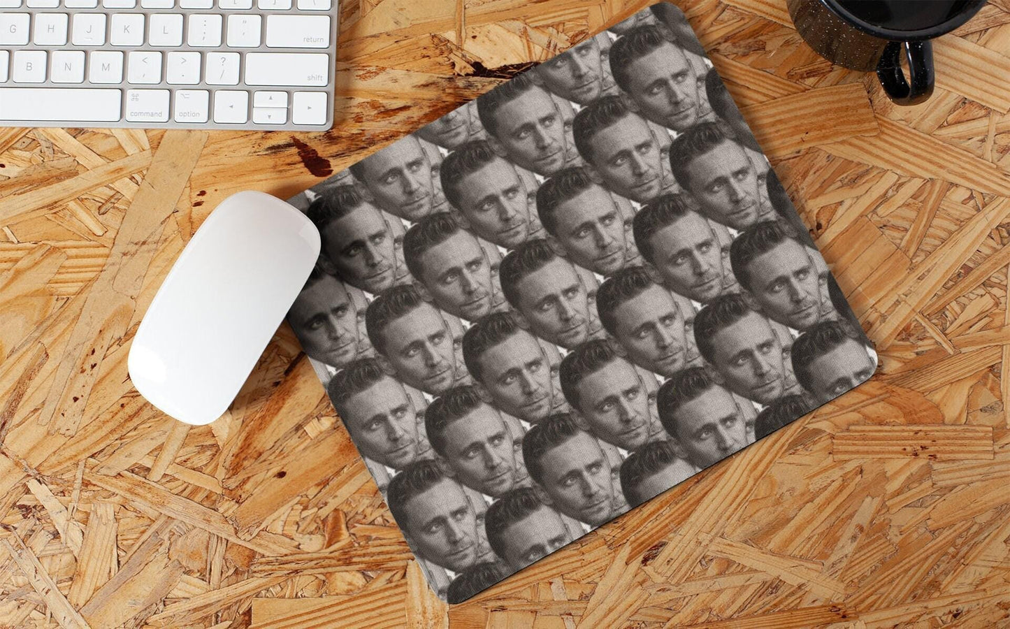 Tom Hiddleston Mousepad Tom Hiddleston Mouse Pad