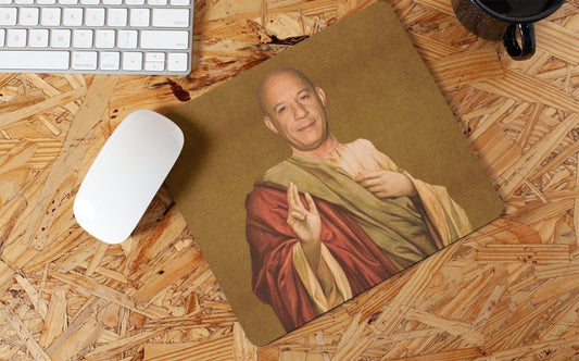 Saint Vin Diesel Mouse Pad Vin Diesel Mousepad