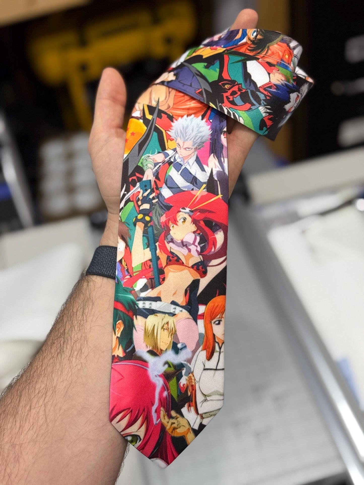 Anime Tie Anime Necktie Collage