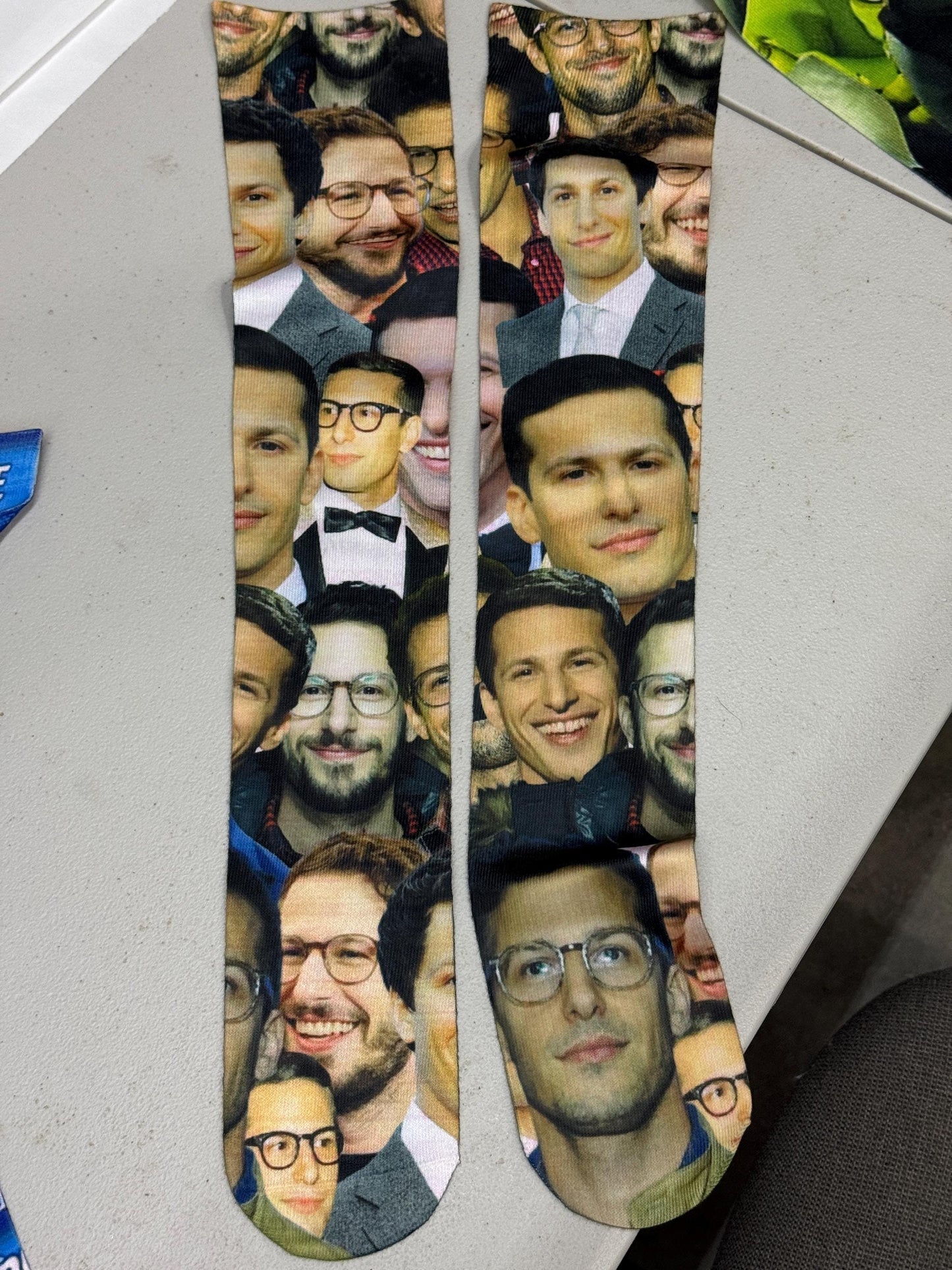 Andy Samberg Socks Brooklyn 99 Socks Lonely Island Socks