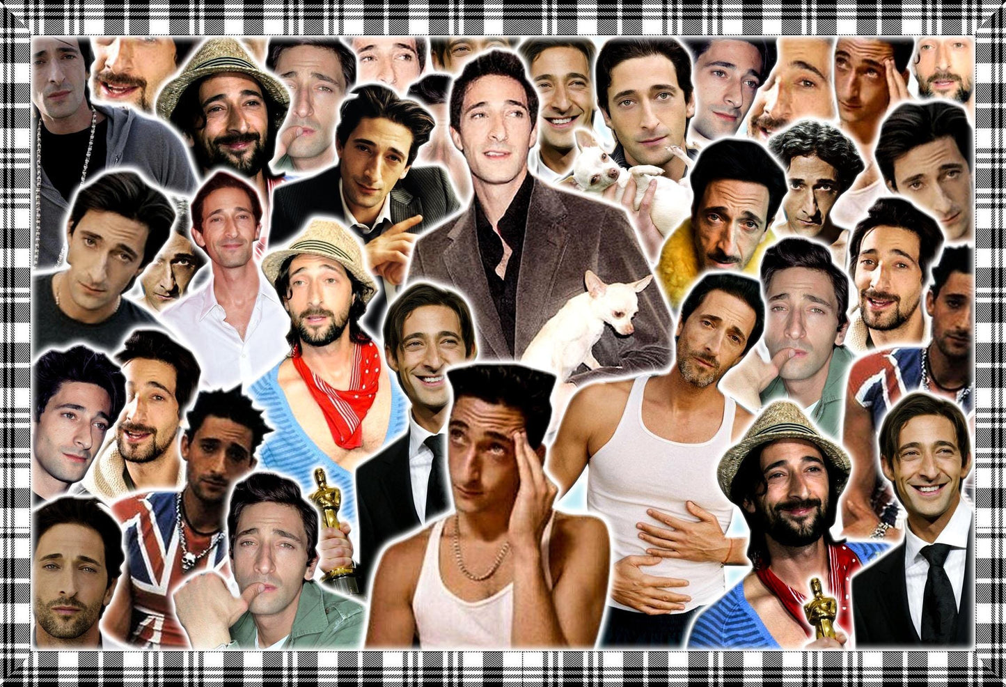 Adrien Brody Pillowcase Adrien Brody Pillow Cover Celebrity Bedroom Decor