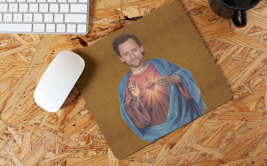 Saint Tom Hiddleston Mouse Pad Tom Hiddleston Mousepad