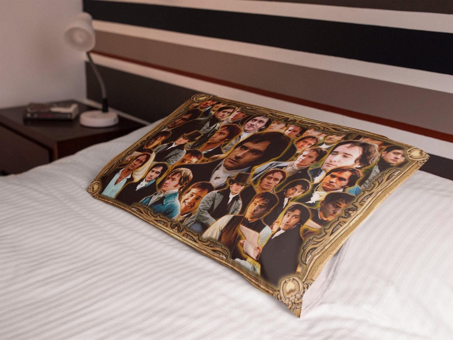 Mr. Darcy Pillowcase Mr. Darcy Pillow Cover Celebrity Bedroom Decor