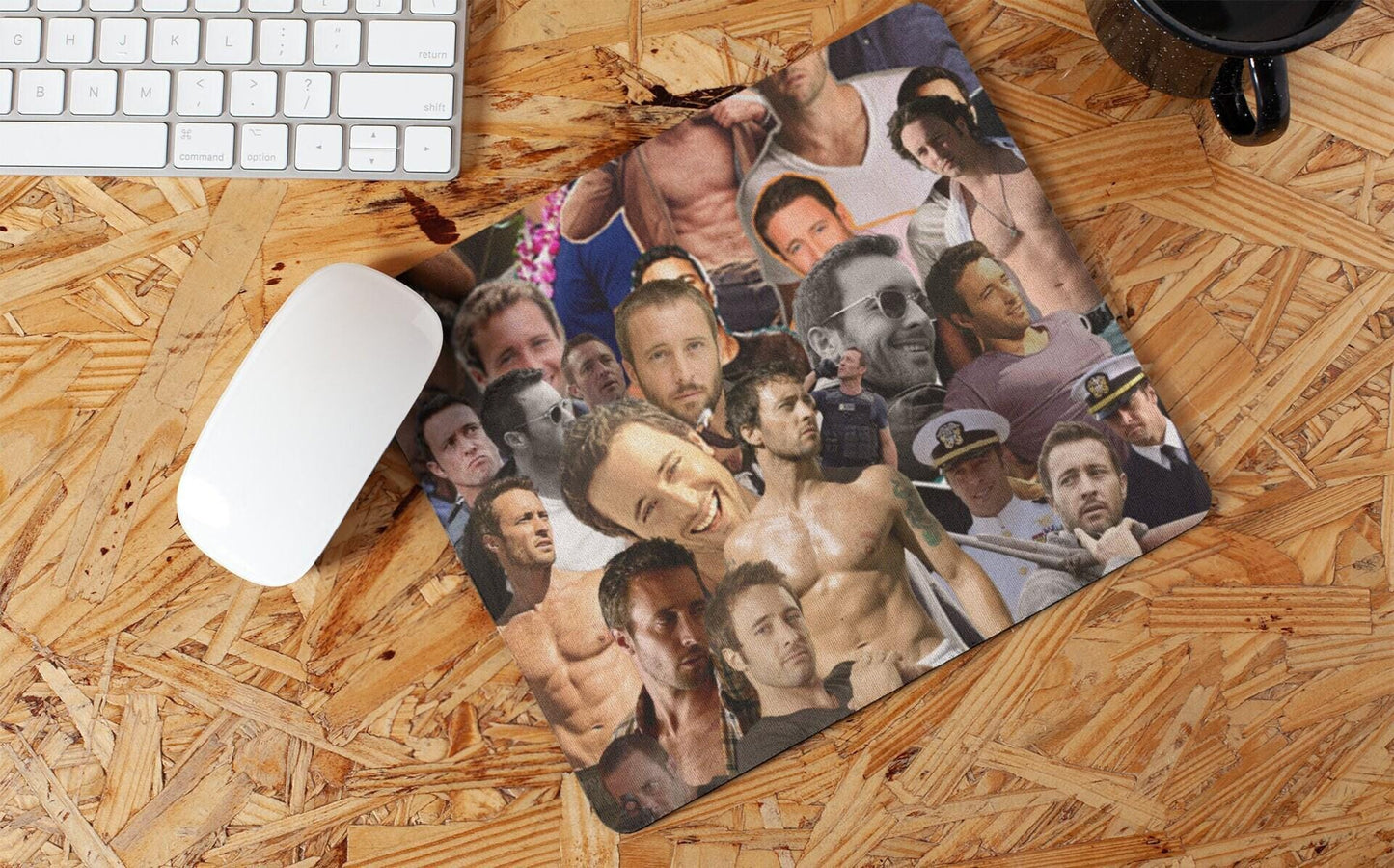 Alex O'Loughlin Mousepad Alex O'Loughlin Mouse Pad
