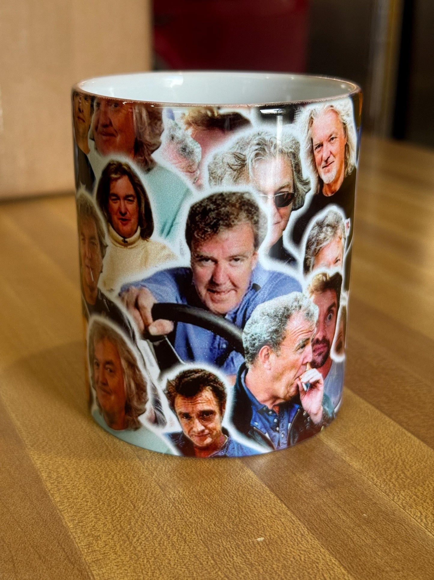 James May, Richard Hammond, and Jeremy Clarkson Mug - 11oz or 15oz - Top Gear Mug