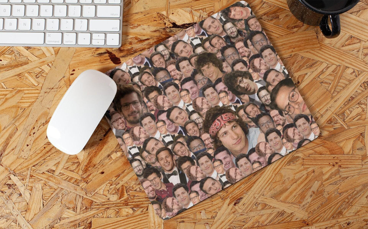 Andy Samberg Mousepad Andy Samberg Mouse Pad