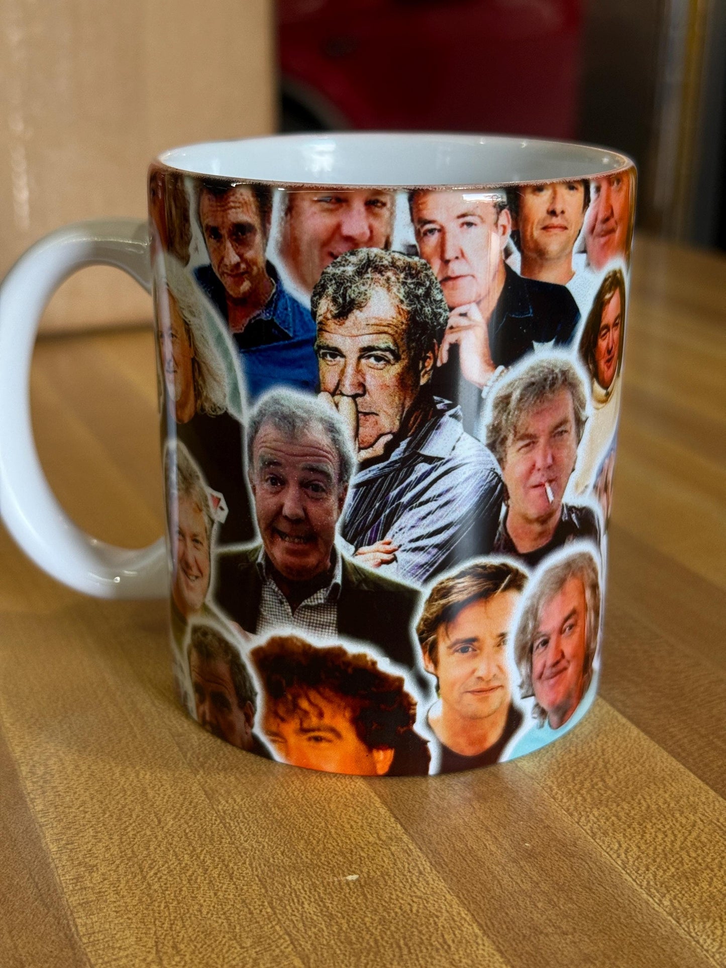 James May, Richard Hammond, and Jeremy Clarkson Mug - 11oz or 15oz - Top Gear Mug
