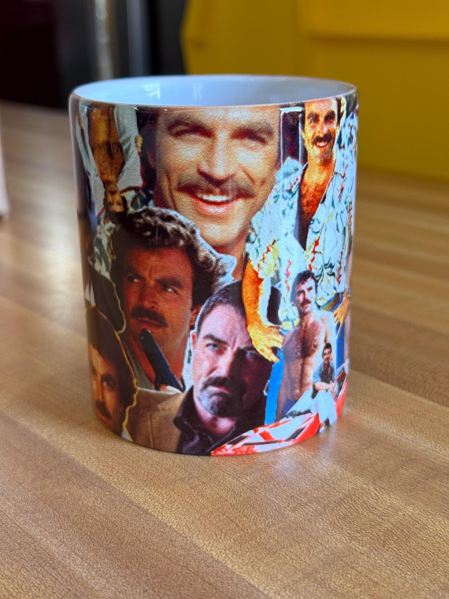 Tom Selleck Mug Tom Selleck Coffee Cup Magnum PI - 11 oz or 15 oz