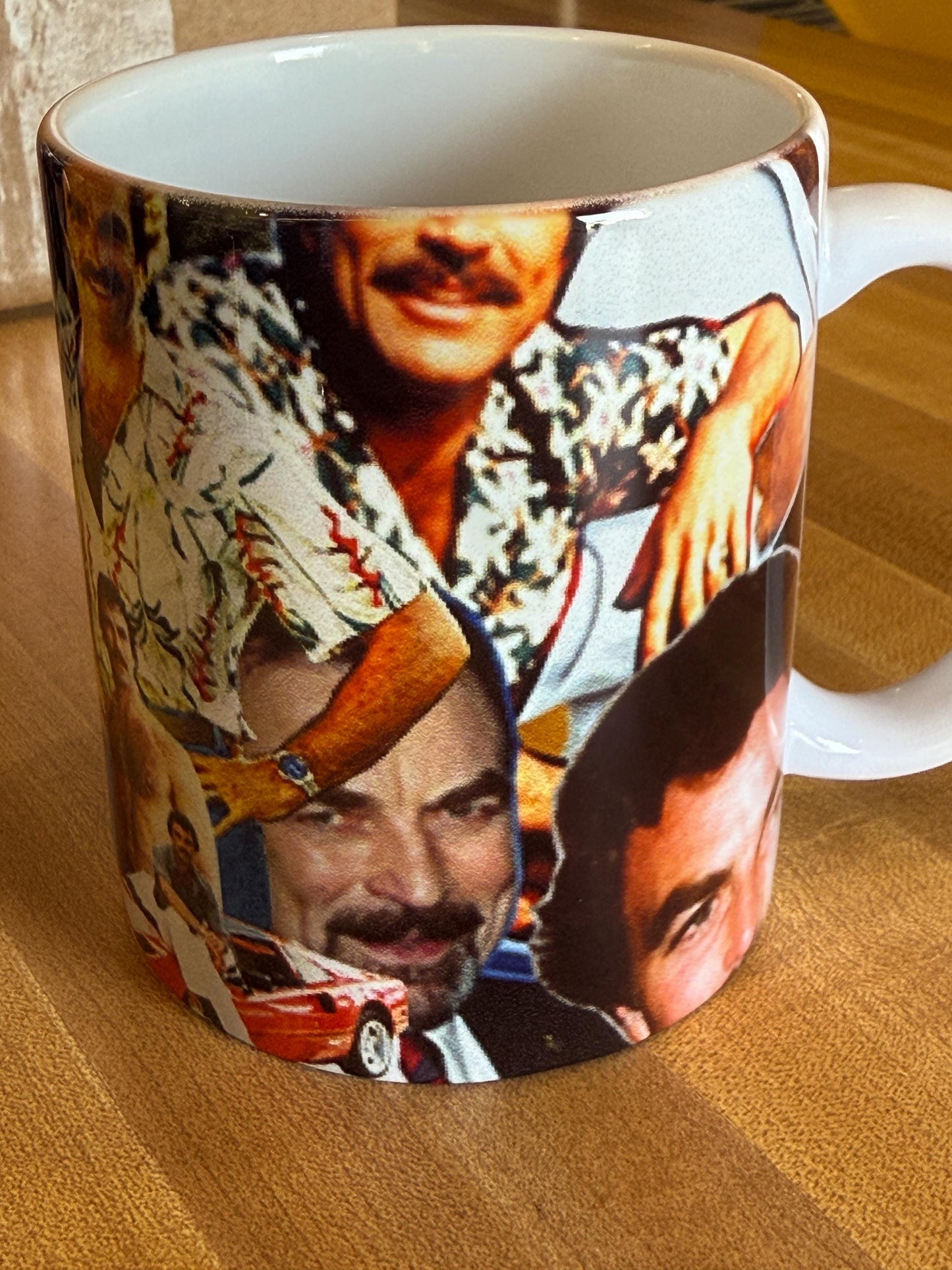 Tom Selleck Mug Tom Selleck Coffee Cup Magnum PI - 11 oz or 15 oz