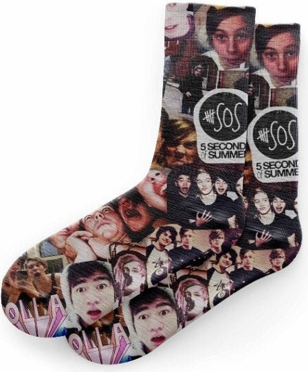 Five Seconds of Summer Socks