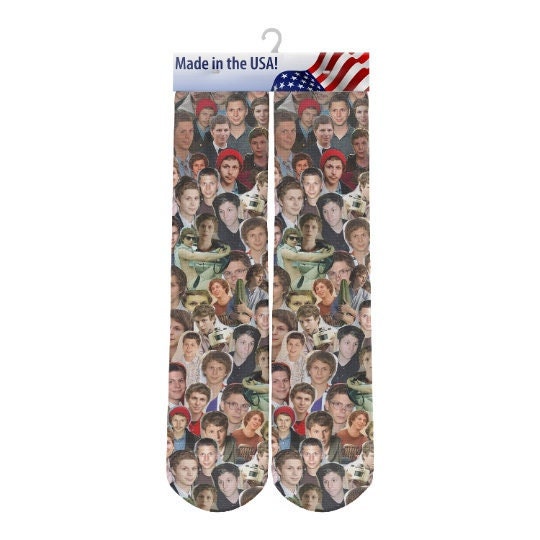 Michael Cera Socks - Custom Socks - Michael Cera Fan Socks
