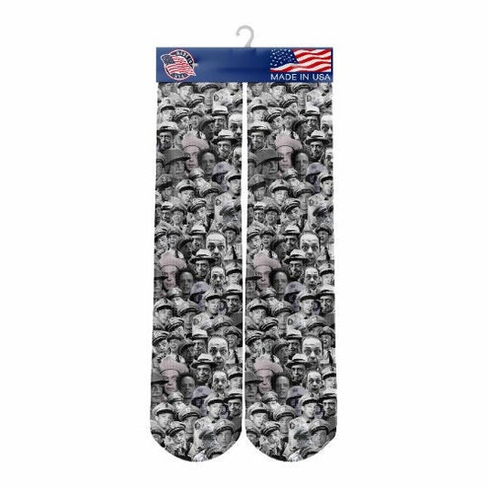 Barney Fife Socks Blk and Wht Andy Griffith Show Socks