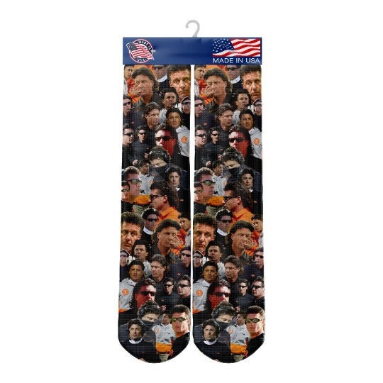 Mike Gundy Socks Oklahoma State Socks