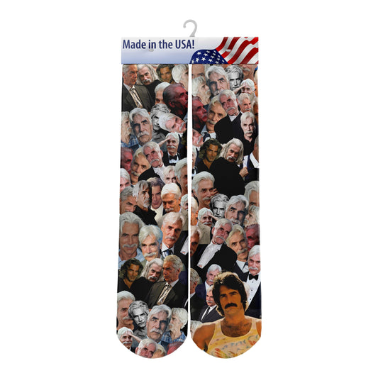 Sam Elliot Socks Sam Elliot Collage Socks