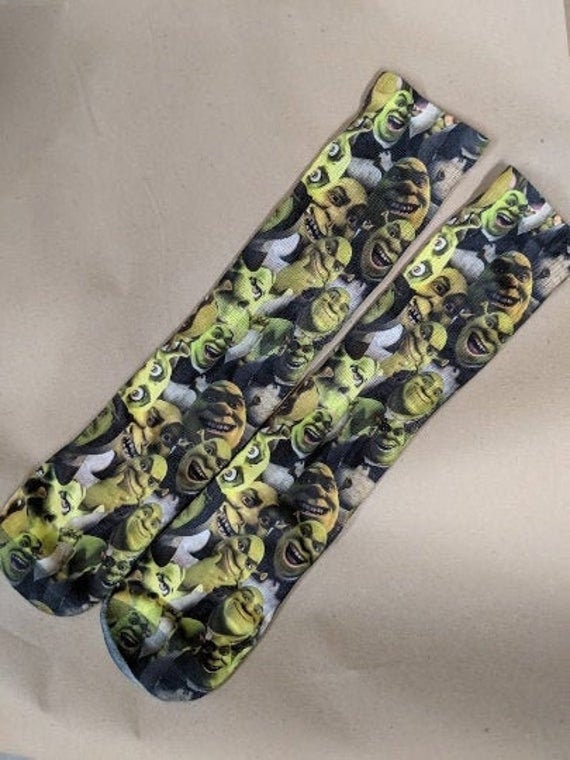 Shrek Socks