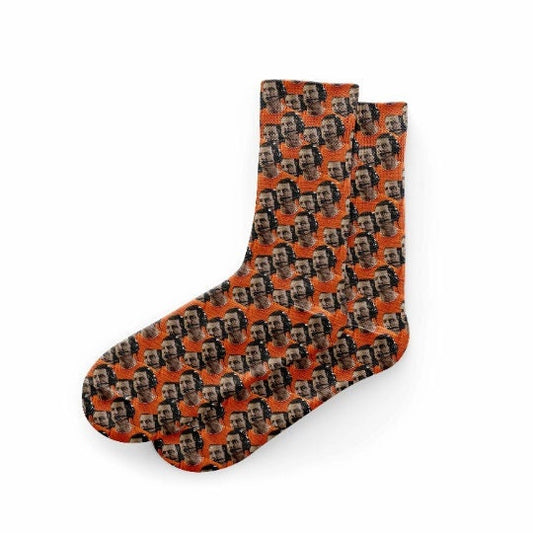 Dabo Swinney Headphone Socks Clemson Socks