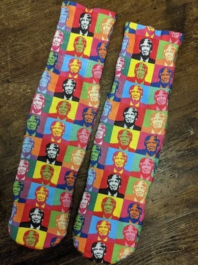 Donald Trump Pop Art Socks Custom Socks Donald Trump Socks