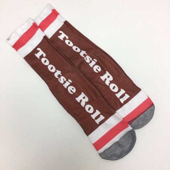 Tootsie Roll Socks