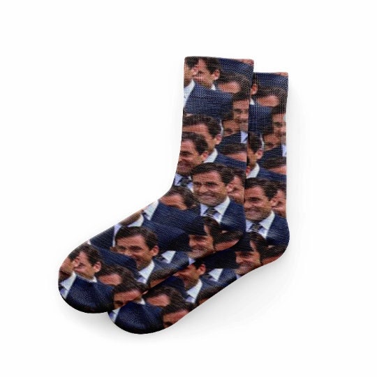 Michael Scott Socks The Office Socks