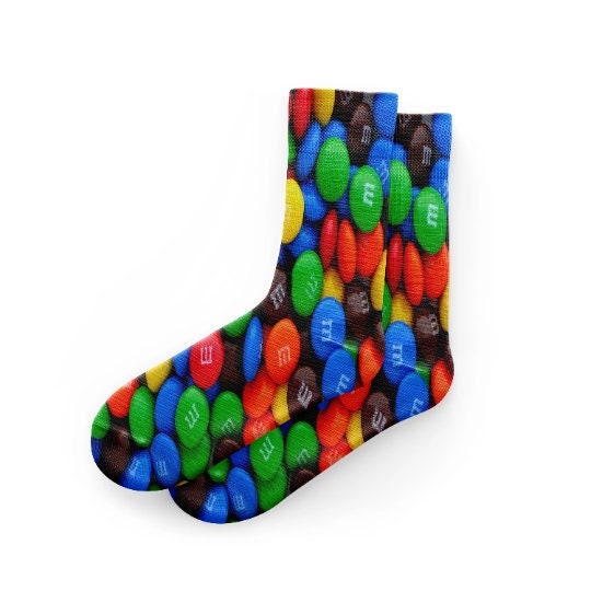 M&M Socks M and M Candy Socks