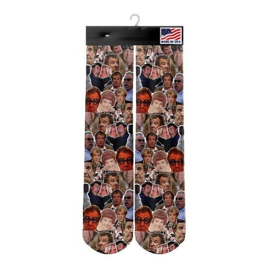 Jeremy Clarkson Socks - Top Gear and The Grand Tour - Custom Socks -