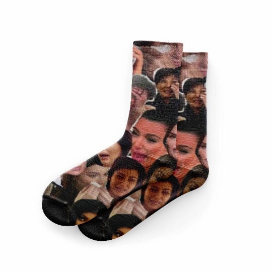 Kardashian's Crying Socks Kim Kardashian Socks