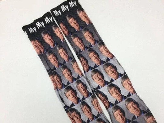 Lt. Joe Kenda Homicide Hunter MY MY MY Socks