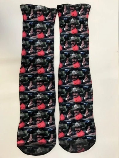 Burt Reynolds Socks - Smokey and Bandit Socks