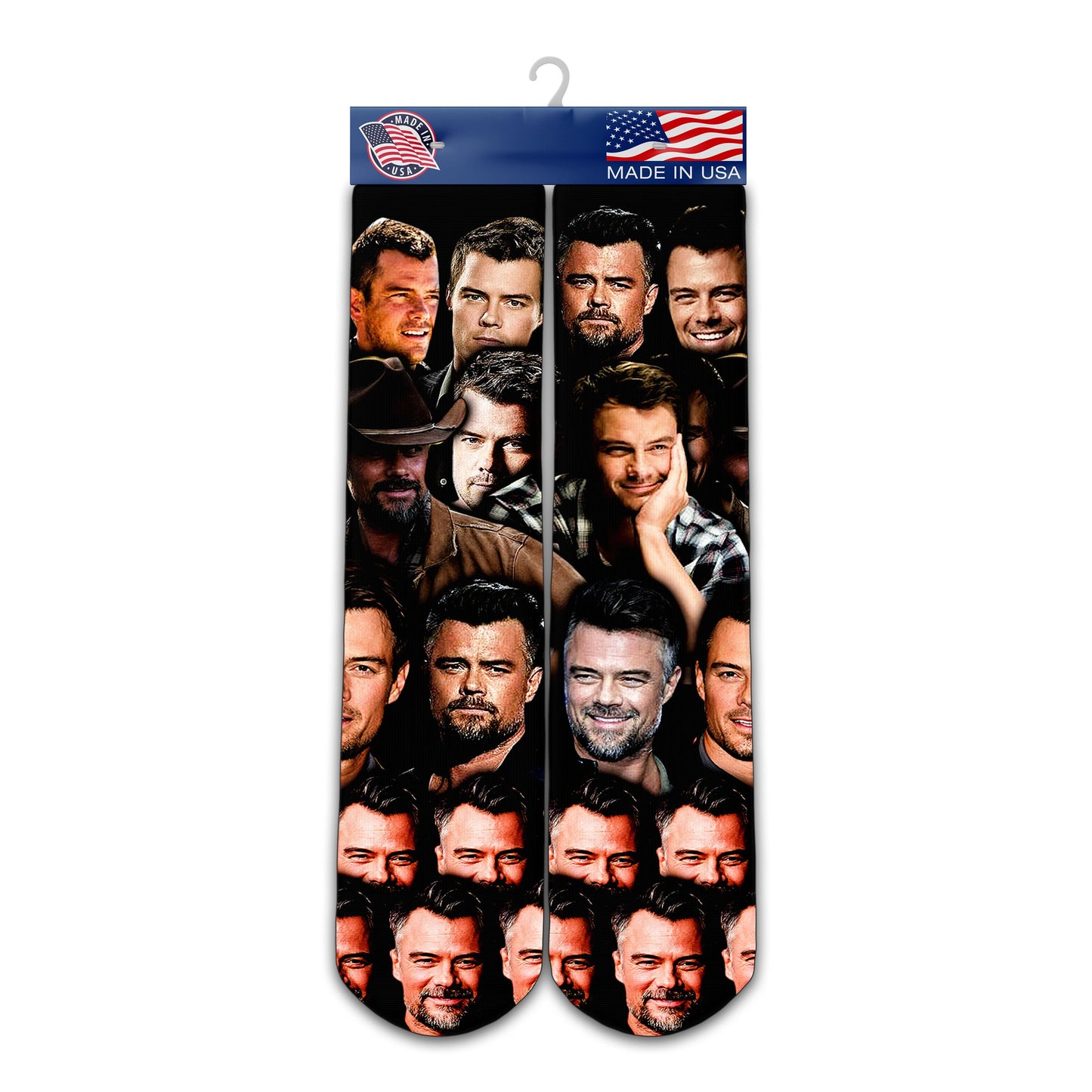 Josh Duhamel Socks - Custom Celebrity Gift- Josh Duhamel Fan Socks
