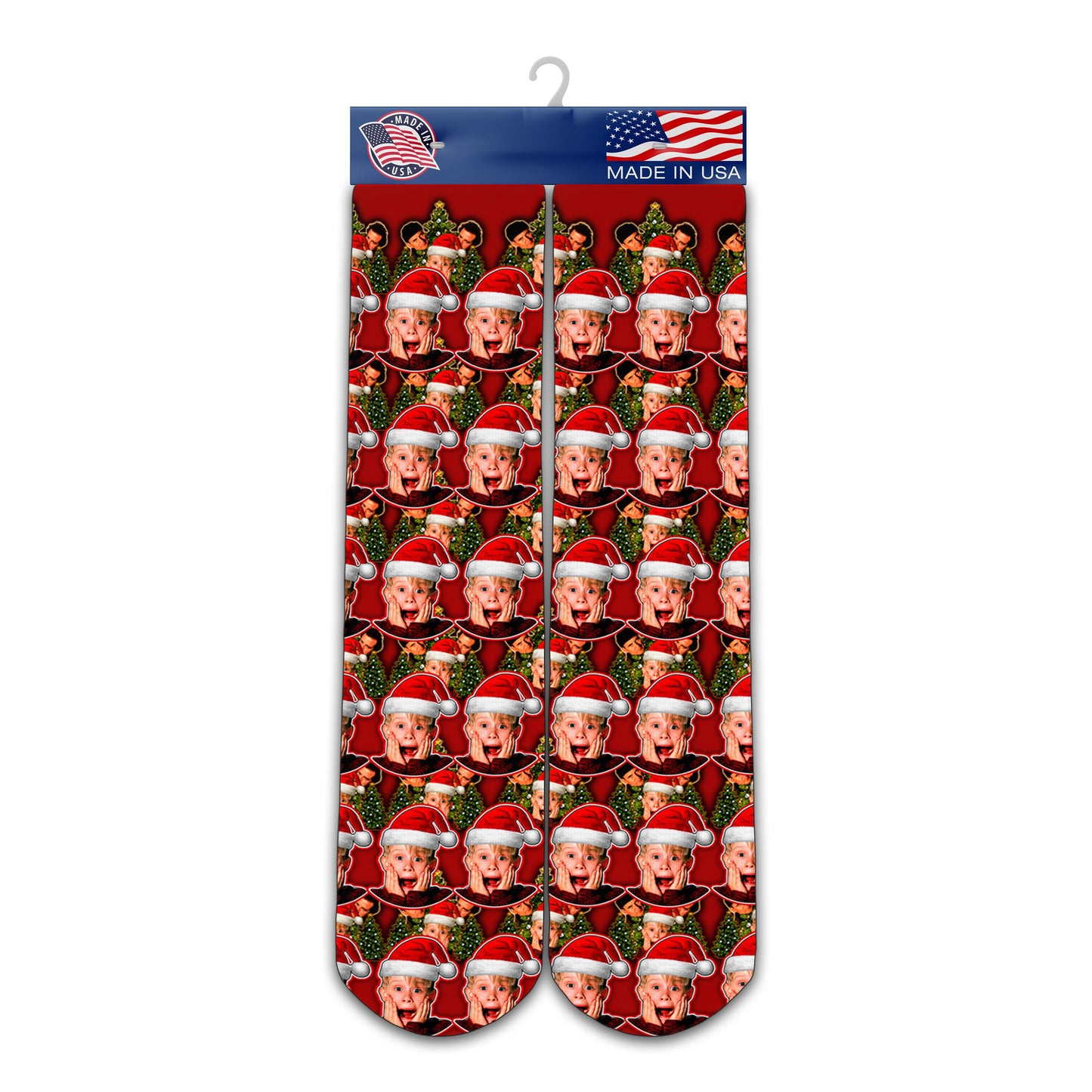 Home Alone Socks - Custom Celebrity Gift - Home Alone Fan Socks