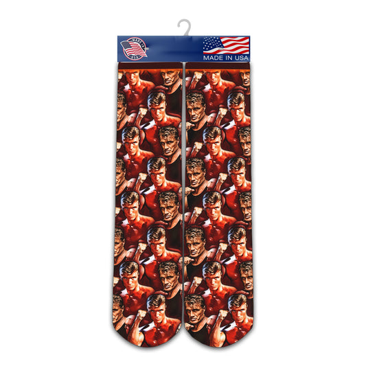 Dolph Lundgren Socks Ivan Drago Socks