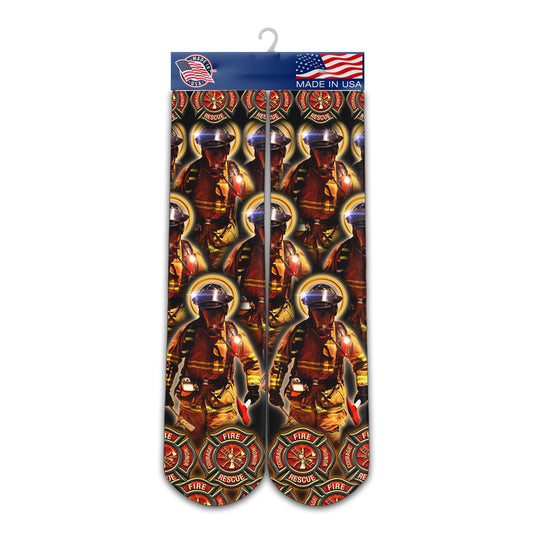 Firefighter Socks Fireman Socks