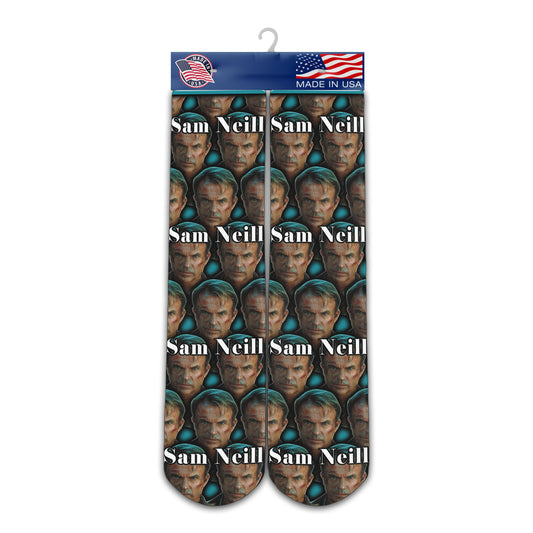 Sam Neill Socks - Custom Socks