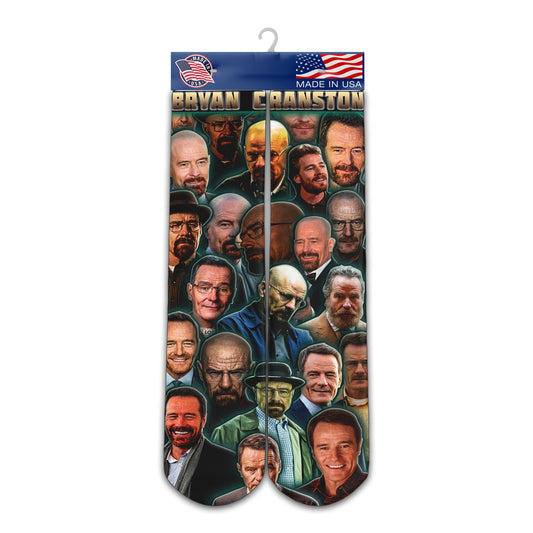 Bryan Cranston Socks - Duke Basketball socks