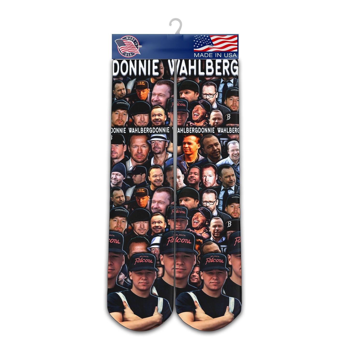 Donnie Wahlberg Socks - Custom Socks