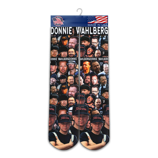 Donnie Wahlberg Socks - Custom Socks