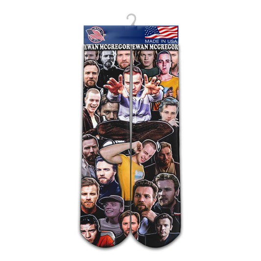 Ewan McGregor Socks - Custom Socks