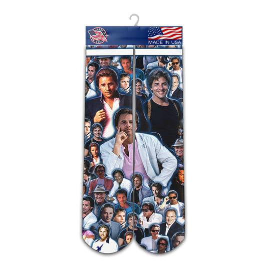 Don Johnson Socks - Custom Socks - Don Johnson Fan Socks