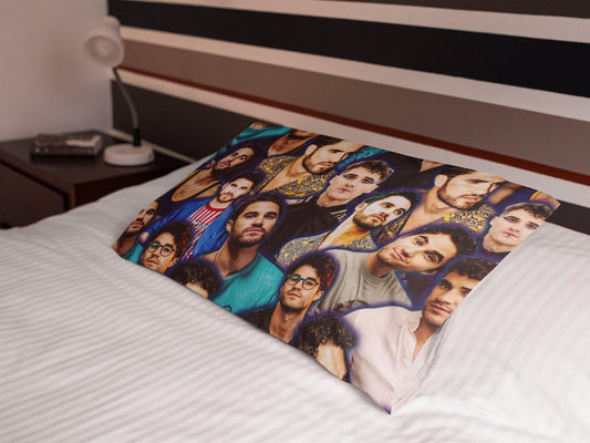 Darren Criss Pillowcase Darren Criss Bedroom Pillowcase