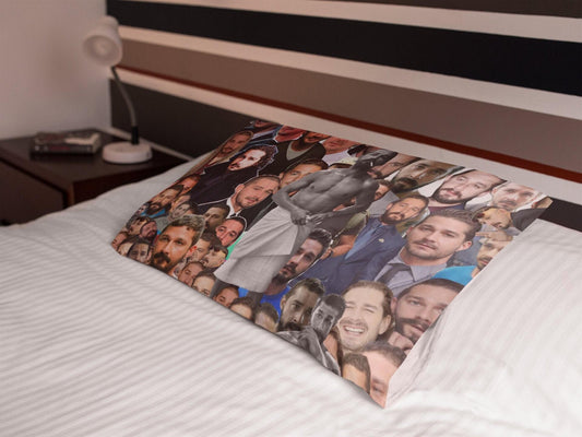 Shia LaBeouf Pillowcase Shia LaBeouf  Bedroom Pillowcase