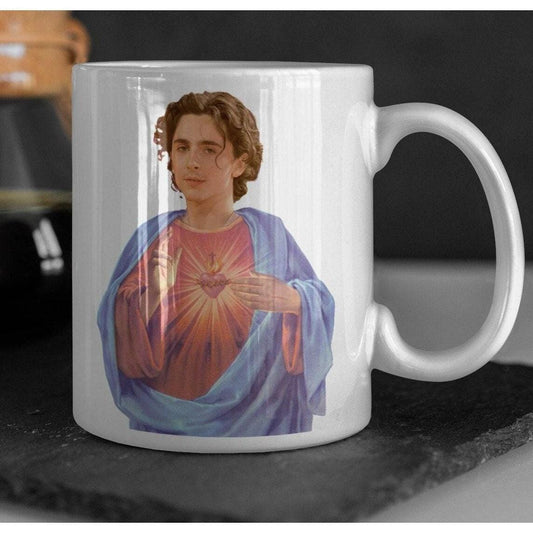 Saint Timothee Chalamet Mug Timothee Chalamet Cup