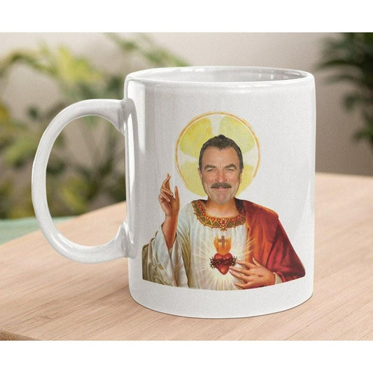 Saint Tom Selleck Mug Saint Tom Selleck Cup