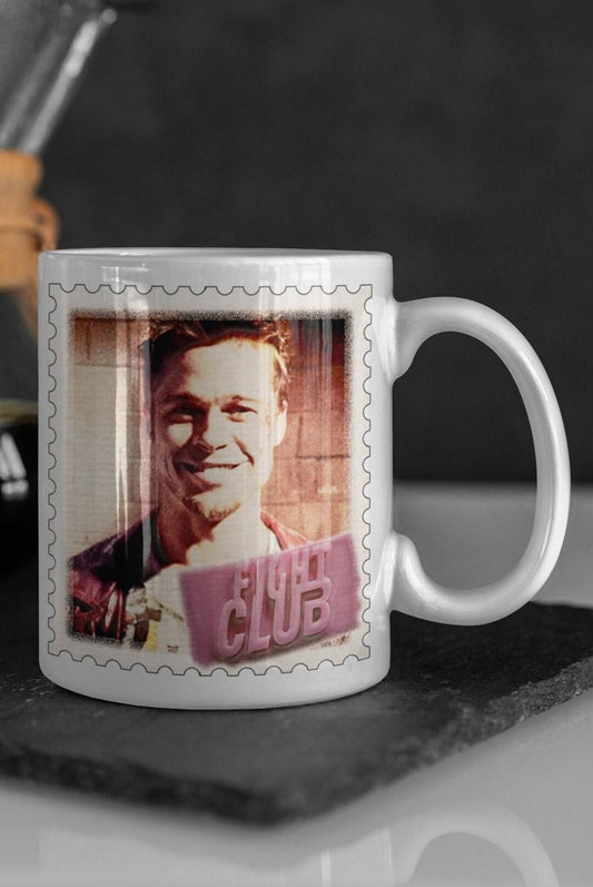 Fight Club Brad Pitt Mug - 11oz or 15oz - Brad Pitt Cup