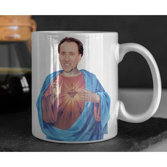 Saint Nicolas Cage Mug Saint Nicolas Cage Cup