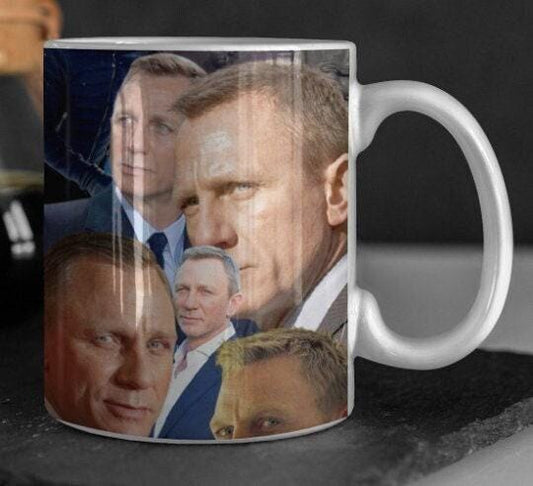 Daniel Craig Mug - 11oz or 15oz - Daniel Craig Cup - Daniel Craig Coffee Cup - Daniel Craig Tea Cup